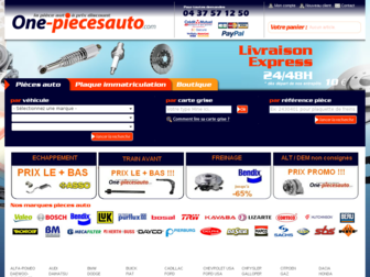 one-piecesauto.com website preview
