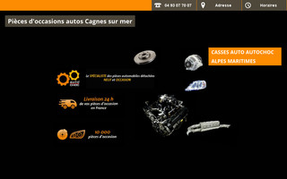 pieces-automobile-autochoc.fr website preview
