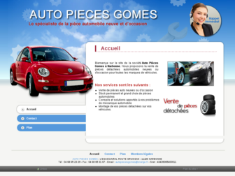 pieces-auto-automobiles-neuves-occasion-detachees.auto-pieces-gomes.com website preview