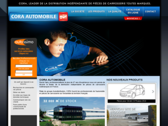 cora-auto.fr website preview