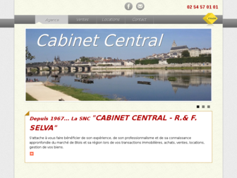 cabinetcentral41.fr website preview