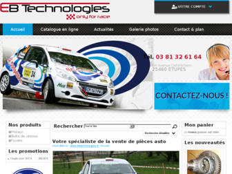 ebtechnologies.fr website preview