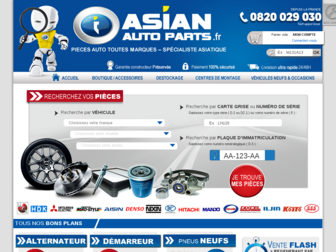 asian-autoparts.fr website preview