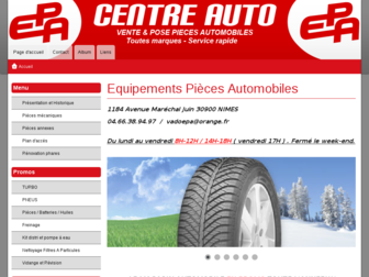 epa-centreauto.fr website preview