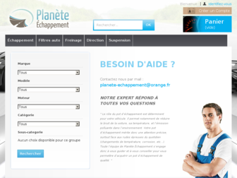 planete-echappement57.fr website preview