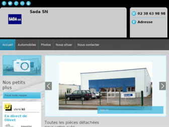 sadasn-pieces-automobiles.fr website preview
