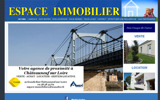 espace-immobilier-45.fr website preview