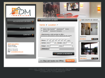 adm-immo.com website preview