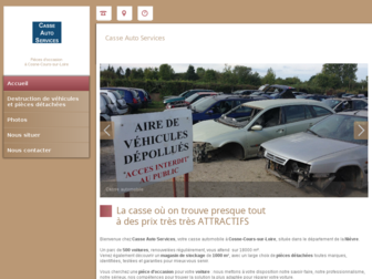 casse-auto-services.fr website preview