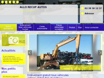 allo-recup-autos.com website preview