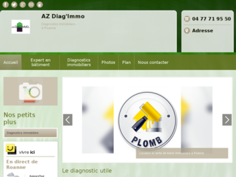 az-diagimmo-diagnostic.fr website preview