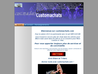 customachats.com website preview