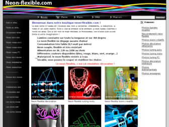 neon-flexible.com website preview