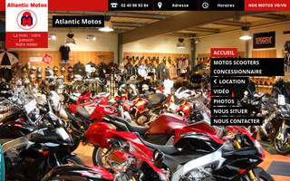 atlanticmotos.fr website preview