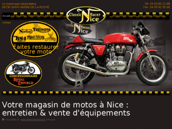 classicracernice.fr website preview