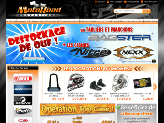 motoroadaccessoires.com website preview