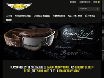 classicride.fr website preview