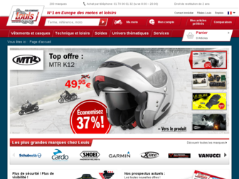 louis-moto.fr website preview