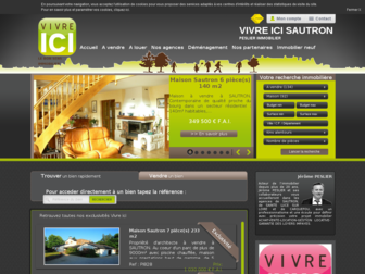 immobilier-sautron.com website preview