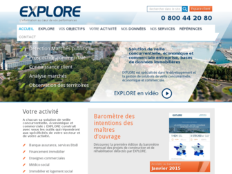 explore.fr website preview