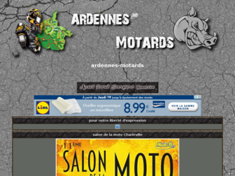 ardennes-motards.com website preview