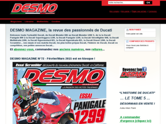 desmomagazine.fr website preview