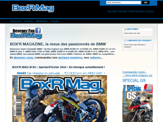 boxrmagazine.fr website preview
