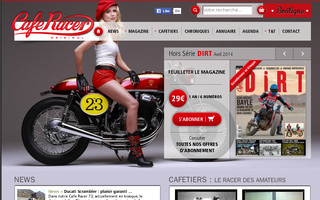 cafe-racer.fr website preview