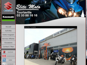 elite-moto.com website preview