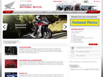 national-motos.fr website preview