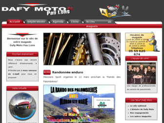 dafy-moto-pau.fr website preview