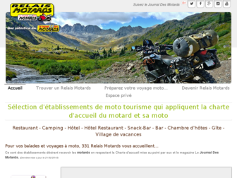 relais-motards.com website preview