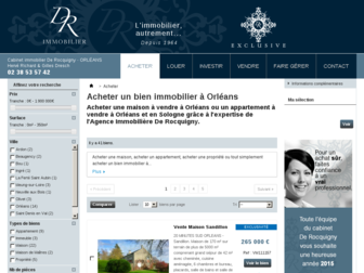 vente-maisons-orleans.fr website preview