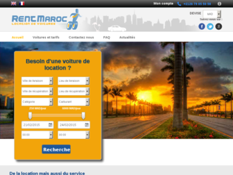 rentmaroc.com website preview