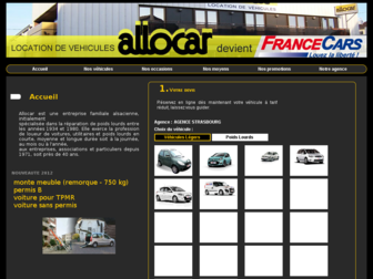 allocar.fr website preview