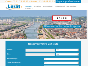 lerat-location.fr website preview