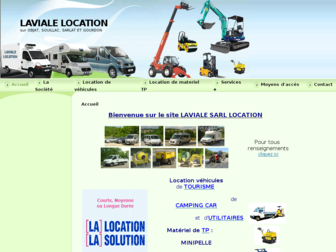 laviale-location.fr website preview