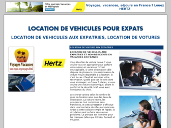 location-de-vehicules-aux-expatries.com website preview