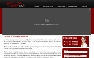 beverlycars-marrakech.com website preview