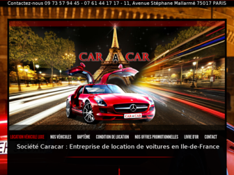 caracar.fr website preview