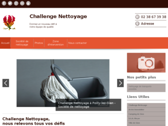 challenge-nettoyage-gien.fr website preview