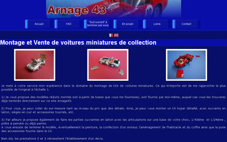 arnage43.com website preview