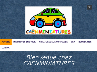 caenminiatures.fr website preview