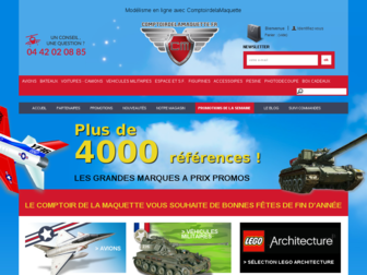 comptoirdelamaquette.fr website preview