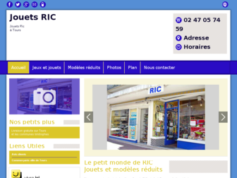 jouets-ric-tours.fr website preview