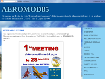 aeromod85.blogspot.com website preview