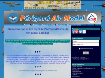 perigord-air-model.com website preview