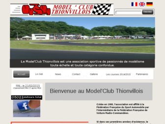 modelclubthionvillois.com website preview