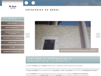 de-nardi.fr website preview