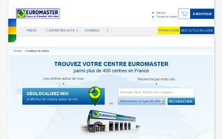 centres.euromaster.fr website preview
